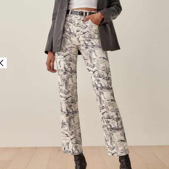 Reformation Denim - Reformation Oasis High Rise Straight Jeans (Size 26) [LAST DAY JUNE 20TH]